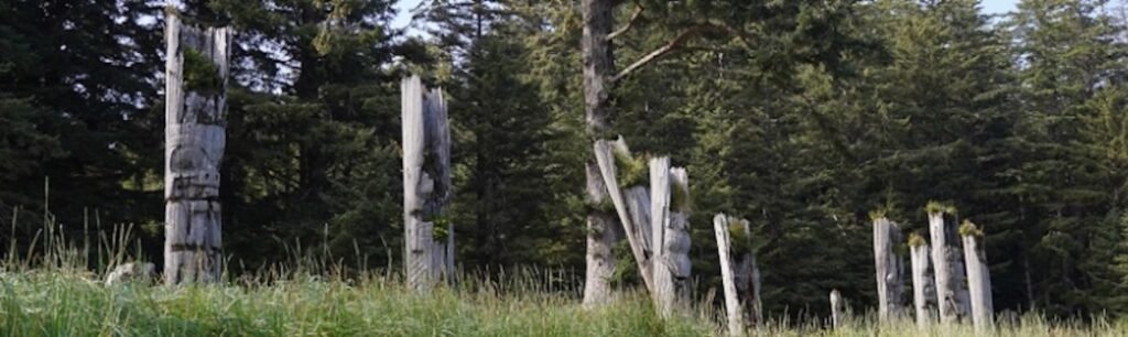 Abandoned Haida Village, Parks Canada