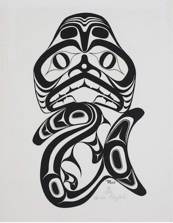 Dogfish Woman by Bill Reid